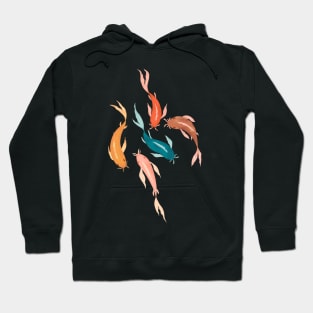 Koi Carp Fish, Nishikigoi Hoodie